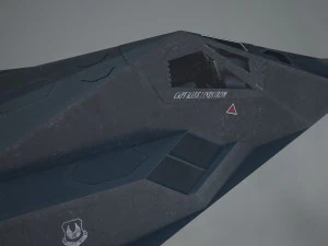 Lockheed F-117a Nighthawk 3D Model