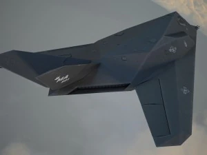 Lockheed F-117a Nighthawk 3D Model