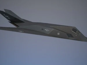 Lockheed F-117a Nighthawk 3D Model