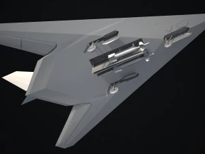 Lockheed F-117a Nighthawk 3D Model