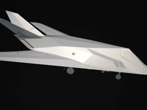 Lockheed F-117a Nighthawk 3D Model