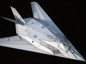 Lockheed F-117a Nighthawk 3D Model