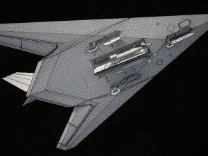 Lockheed F-117a Nighthawk 3D Model