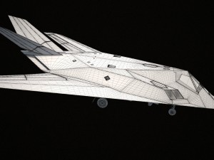 Lockheed F-117a Nighthawk 3D Модель