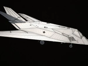 Lockheed F-117a Nighthawk 3D Model