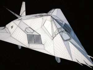 Lockheed F-117a Nighthawk 3D Model