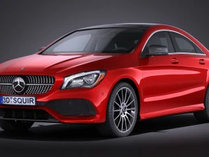 メルセデス・ベンツ CLA 2017 3Dモデル