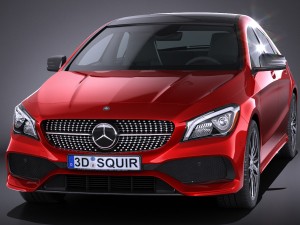 Mercedes-Benz CLA 2017 3Dモデル