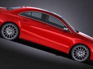 Mercedes-Benz CLA 2017 3Dモデル