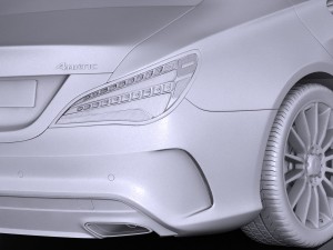 Mercedes-Benz CLA 2017 3Dモデル