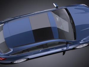 Mercedes-Benz CLA Shooting Brake 2017 3D Model