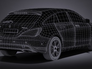 Mercedes-Benz CLA Shooting Brake 2017 3D Model