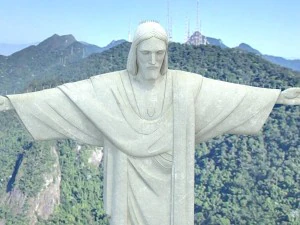 Christ The Redeemer 3D Model