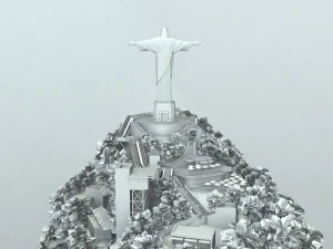 Christ The Redeemer 3D Model