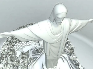 Christ The Redeemer 3D Model