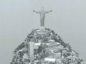 Christ The Redeemer 3D Model