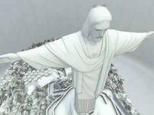 Christ The Redeemer 3D Model