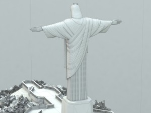 Christ The Redeemer Modelo 3D