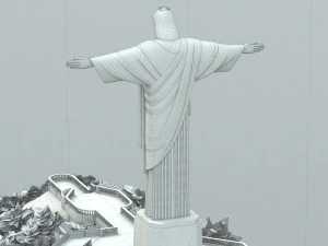 Christ The Redeemer 3D Model