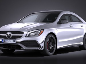 Mercedes-Benz CLA45 AMG 2017 3D Model