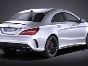 Mercedes-Benz CLA45 AMG 2017 3D मॉडल
