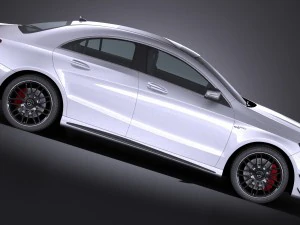 Mercedes-Benz CLA45 AMG 2017 3D Model