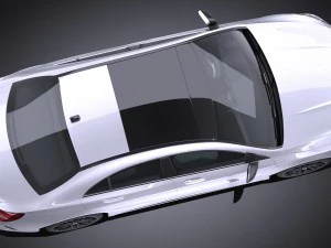 Mercedes-Benz CLA45 AMG 2017 3D Model