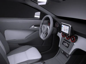 Mercedes-Benz CLA45 AMG 2017 3D Model