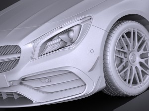 Mercedes-Benz CLA45 AMG 2017 3D मॉडल