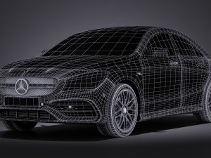 Mercedes-Benz CLA45 AMG 2017 3D मॉडल