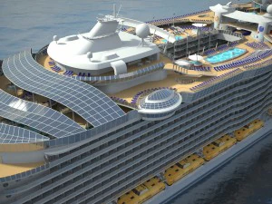 Cruiseschip Allure of the Seas 3D Model