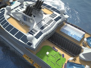 Allure of the seas cruise ship Modèle 3D
