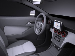 Mercedes-Benz CLA45 AMG Shooting Brake 2017 3D Модель