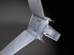 Star Wars Lambda T4A Class Shuttle 3D Model