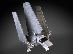 Star Wars Lambda T4A Class Shuttle 3D Model
