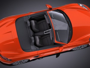 Porsche 718 Boxster 2017 3D Model