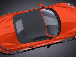 Porsche 718 Boxster 2017 3D Model