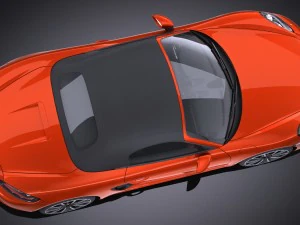 Porsche 718 Boxster 2017 3D Model