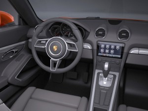Porsche 718 Boxster 2017 3D Model