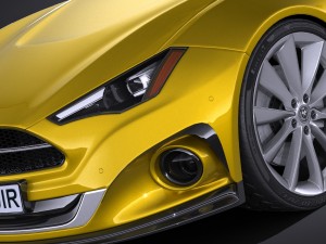 Generic Car Sport Sedan 2016 3D मॉडल