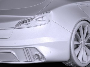 Generic Car Sport Sedan 2016 3D मॉडल