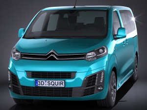 Citroen Spacetourer 2016 3D Модель