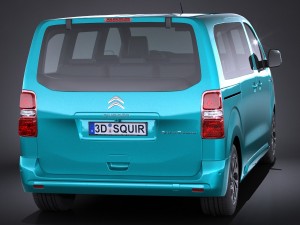 Citroen Spacetourer 2016 3D Модель