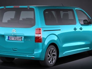 Citroen Spacetourer 2016 3D Модель