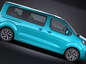 Citroen Spacetourer 2016 3D Модель