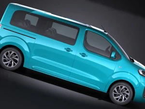 Citroen Spacetourer 2016 3D Model
