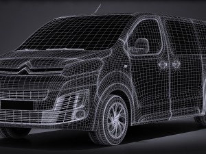 Citroen Spacetourer 2016 3D Модель