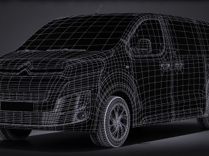 Citroen Spacetourer 2016 3D Модель