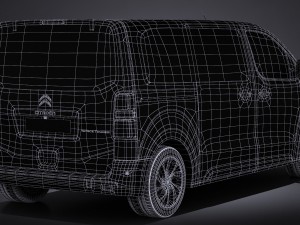 Citroen Spacetourer 2016 3D Модель