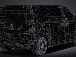 Citroen Spacetourer 2016 3D Model